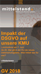 Mobile Screenshot of mittelstand-basel.ch